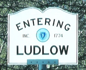 Welcome to Ludlow sign at Put's Bridge